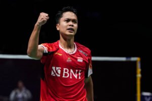 Adaptasi Ginting di Denmark Jelang Piala Thomas